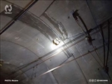 گودی و ایجاد حفره جزئی ‌سقف تونل در پی‌حفاری غیرمجاز یکی از شهروندان