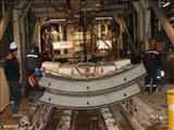 شروع بکار مجدد دستگاه TBM تونل غربی خط 2 متروی تبریز بعد از تأمین تجهیزات و اورهال