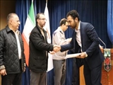 گواهینامه های نخستین دوره آموزش راهبری قطارهای برقی تبریز به راهبران جدید الورود اعطاء شد