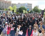 برگزاری جشن بزرگ امام رضایی ها در سنگفرش سه راه امین تبریز