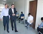 بازدید مدیرعامل سازمان حمل و نقل ریلی شهرداری تبریز از برگزاری آزمون تخصصی راهبران جدید آموزشی متروی تبریز