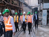 بازدید معاونان برنامه ریزی و توسعه سرمایه انسانی شهرداری های کلانشهر کل کشور از خطوط ۱ و ۲ متروی تبریز