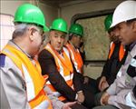 بازدید مدیرکل دیوان محاسبات استان و هیئت همراه از پروژه خط ۲ متروی تبریز