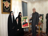 دیدار مدیرعامل سازمان حمل و نقل ریلی شهرداری تبریز با خانواده های معزز شهیدان مرتضی آقایان و رسول نورمحمدزاده