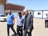 بازدید مدیرعامل سازمان حمل و نقل ریلیل شهرداری تبریز از آخرین وضعیت عملیات اجرایی و عمرانی در پایانه خط ۴ متروی تبریز ( تراموا)