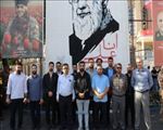 حضور مدیرعامل، کارکنان و بسیجیان سازمان حمل و نقل ریلی شهرداری تبریز در اجتماع جانفدایان آذربایجان شرقی
