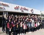 دومین بازدید گروهی دانش آموزان در سال 1405 با عنوان " قطار دانایی " از خط یک متروی تبریز