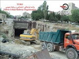 گزارش اتصال تونل قطعه L1  به قطعه L2  در خط یک قطار شهری تبریز