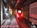 بوق قطار در عمیق ترین ایستگاه مترو تبریز به صدا در آمد