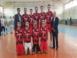قهرمانی تیم والیبال قطار شهری در لیگ والیبال کارمندان شهرداری تبریز